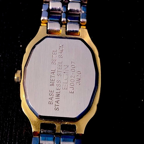 Elgin Watch w/Accent Bezel